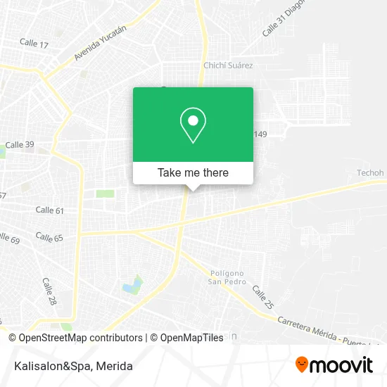 Kalisalon&Spa map