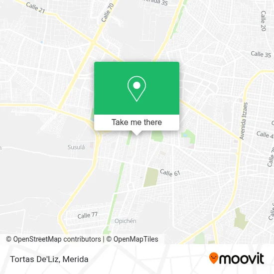 Tortas De'Liz map