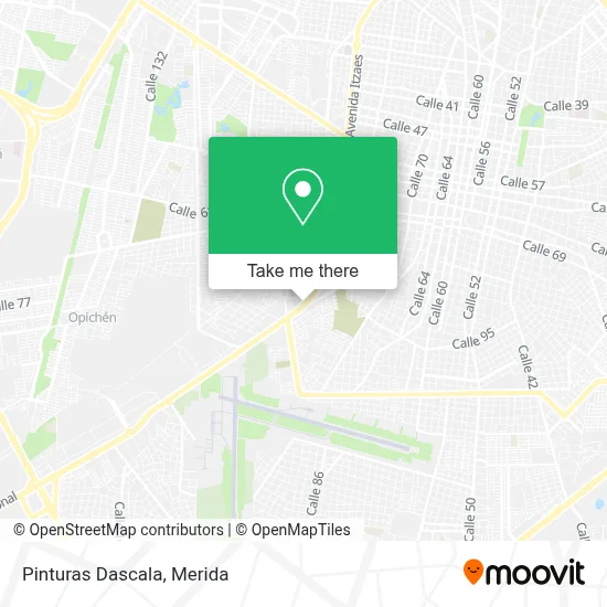 Pinturas Dascala map