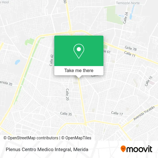 Plenus Centro Medico Integral map