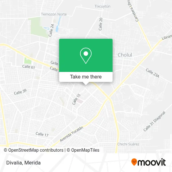 Divalia map