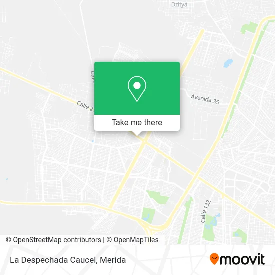 La Despechada Caucel map