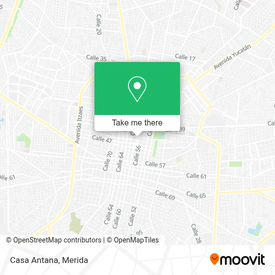 Casa Antana map