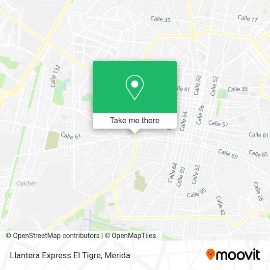 Llantera Express El Tigre map