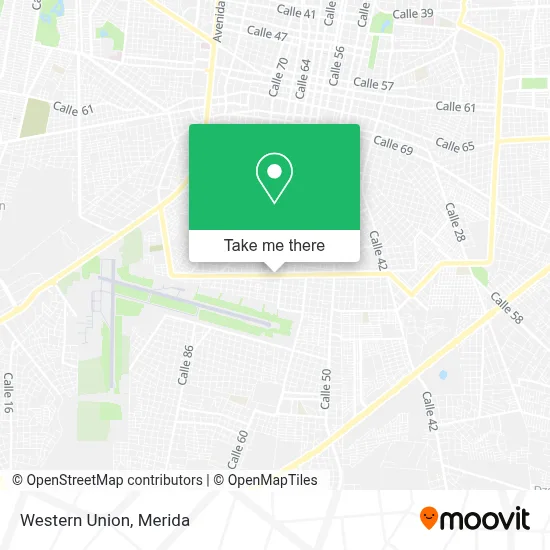 Western Union map