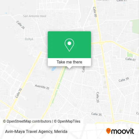 Avin-Maya Travel Agency map
