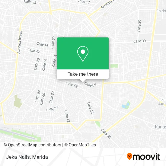 Jeka Nails map
