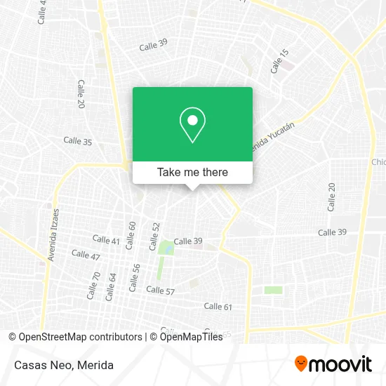 Casas Neo map