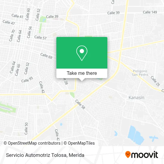 Servicio Automotriz Tolosa map
