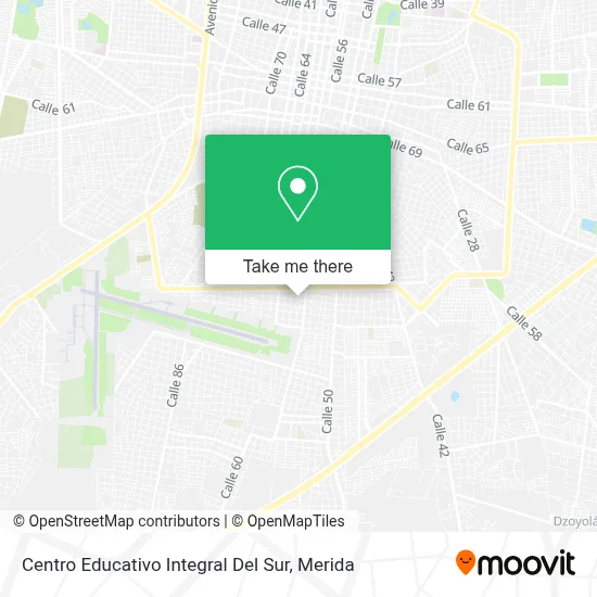 Centro Educativo Integral Del Sur map