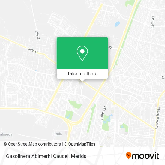 Gasolinera Abimerhi Caucel map