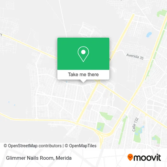 Glimmer Nails Room map