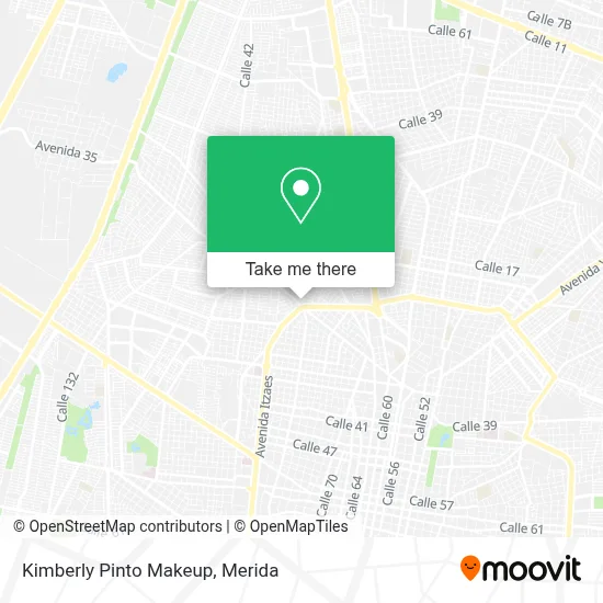 Kimberly Pinto Makeup map