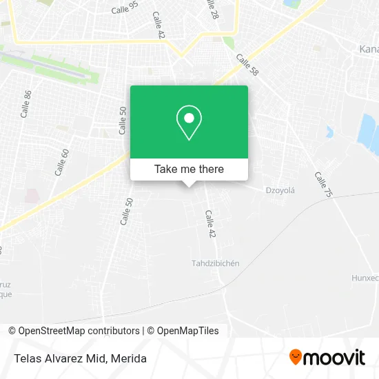 Telas Alvarez Mid map
