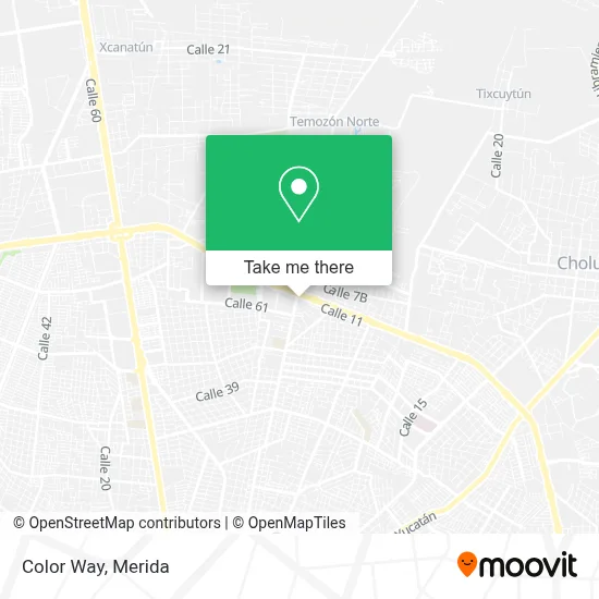 Color Way map
