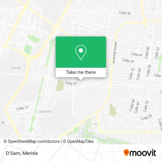 Mapa de D'Sam