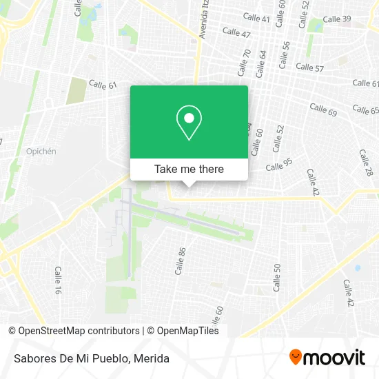 Sabores De Mi Pueblo map