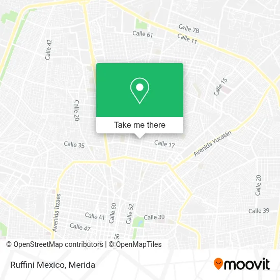 Ruffini Mexico map