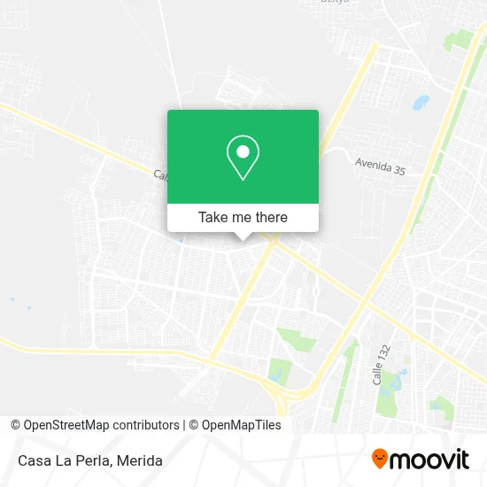 Casa La Perla map