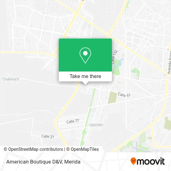American Boutique D&V map