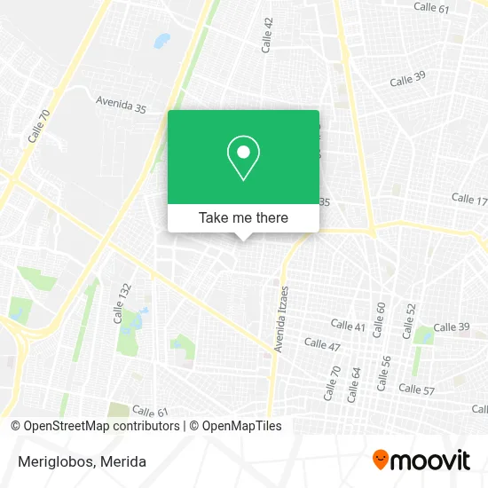 Meriglobos map