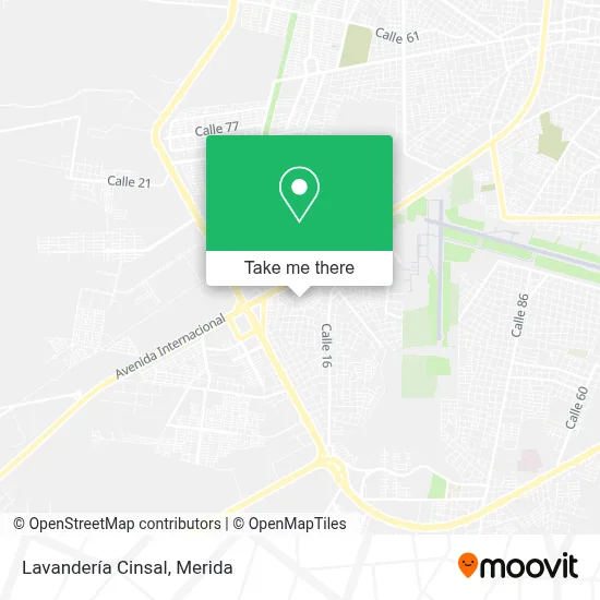 Lavandería Cinsal map