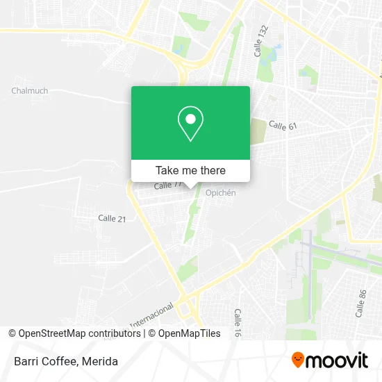 Barri Coffee map