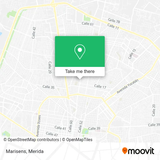 Marisens map