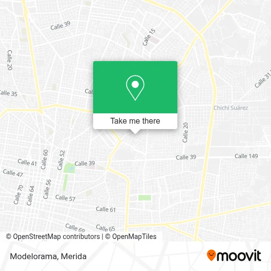 Modelorama map
