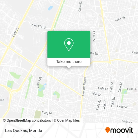 Las Quekas map