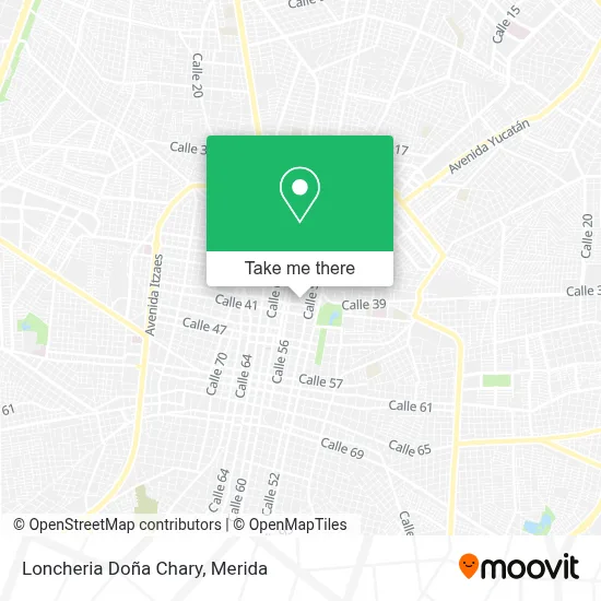Loncheria Doña Chary map