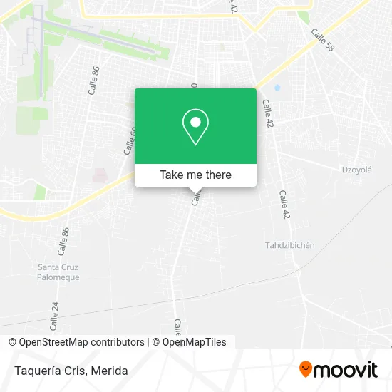 Taquería Cris map