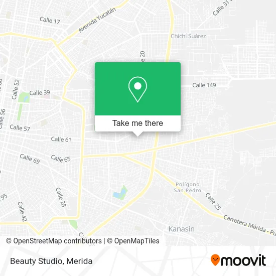 Beauty Studio map
