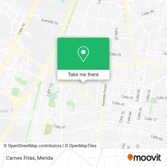 Carnes Frias map