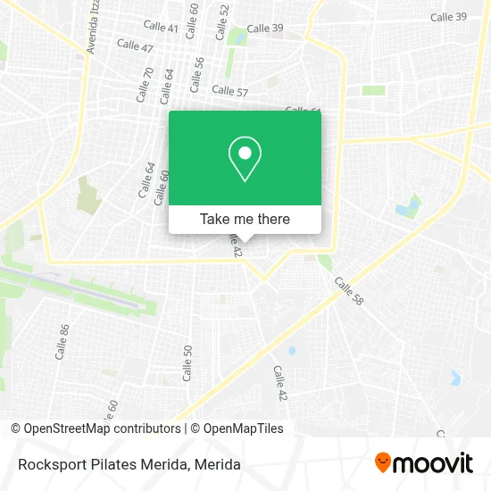 Rocksport Pilates Merida map