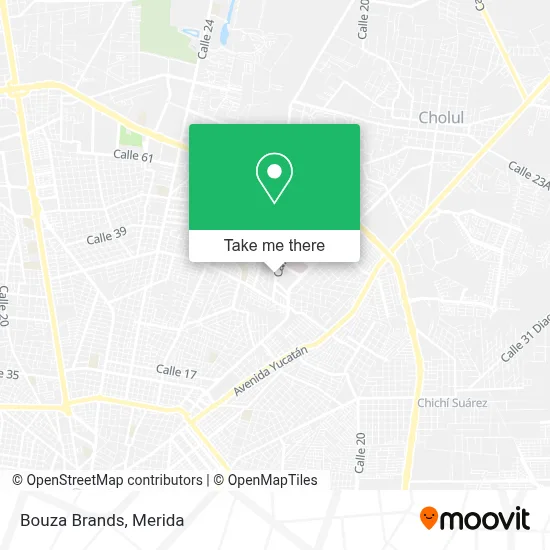 Bouza Brands map