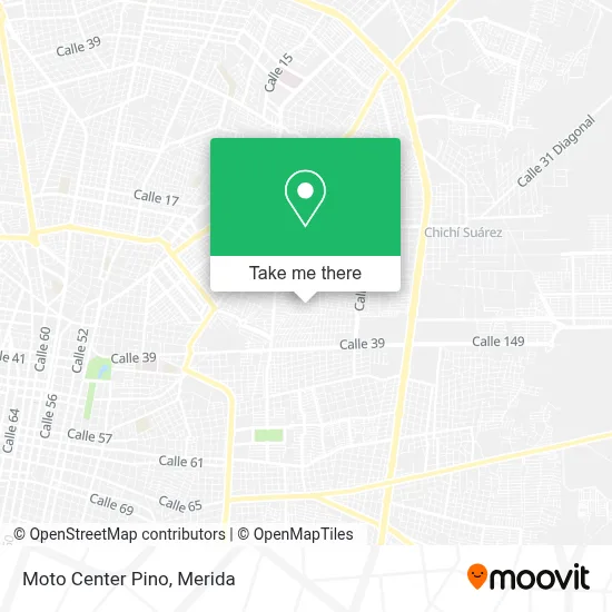 Moto Center Pino map