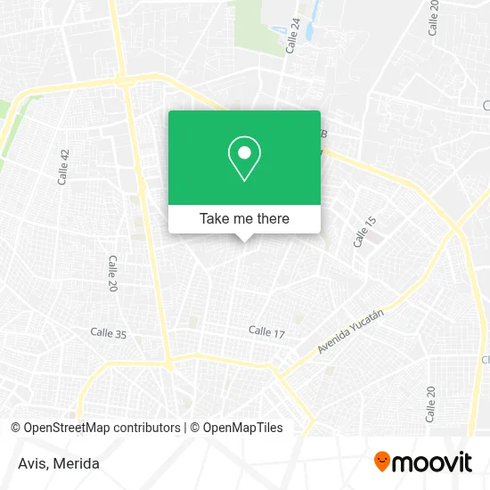 Avis map