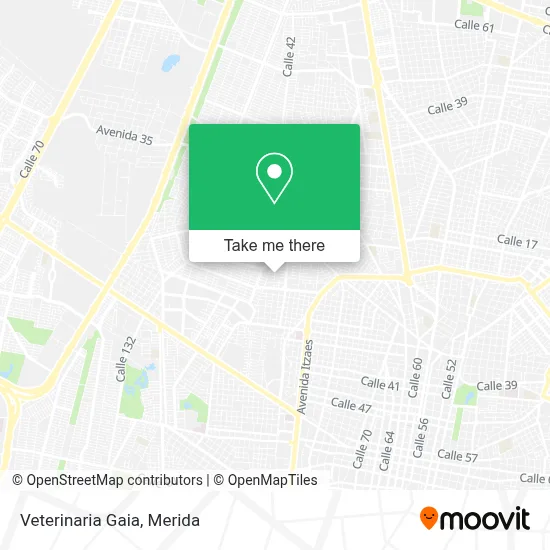 Veterinaria Gaia map