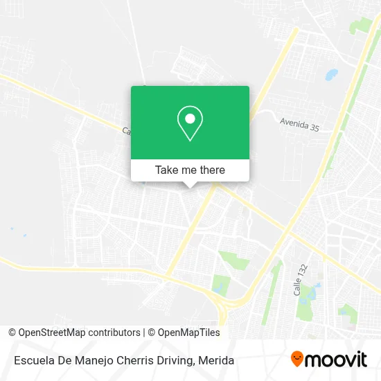 Escuela De Manejo Cherris Driving map