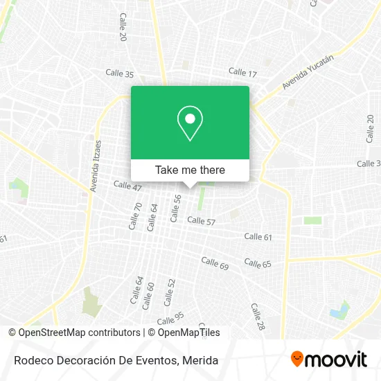 Rodeco Decoración De Eventos map