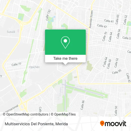 Multiservicios Del Poniente map