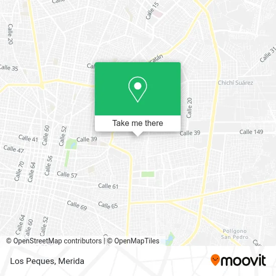 Los Peques map