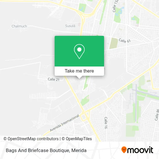Bags And Briefcase Boutique map