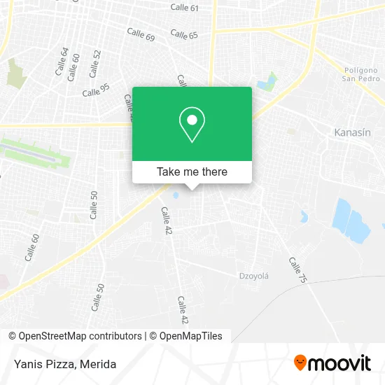Yanis Pizza map