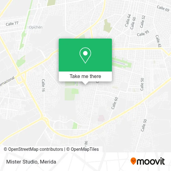 Mister Studio map
