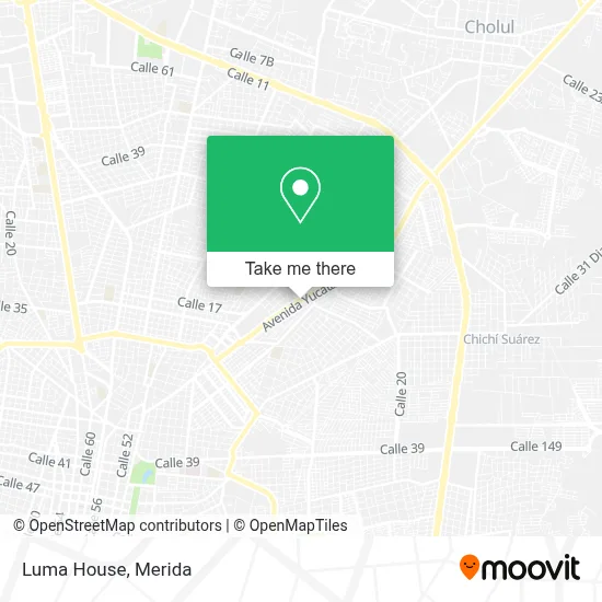 Luma House map