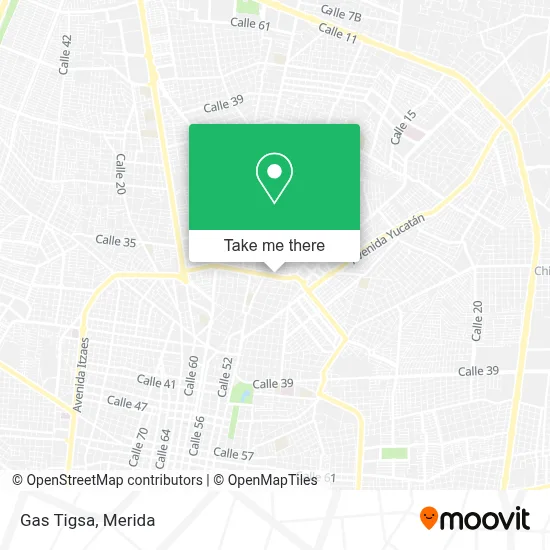 Gas Tigsa map