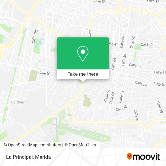 La Principal map