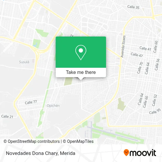 Novedades Dona Chary map